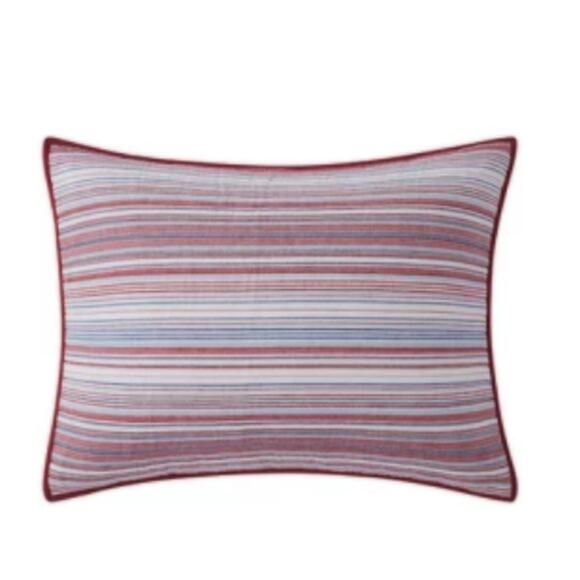 MODERN SOUTHERN HOME NWT KING BRIDGETOWN STRIPE MINI QUILT SET. - Picture 2 of 6